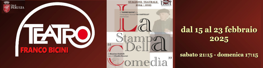 Teatro Franco Bicini - La Stampa della Commedia