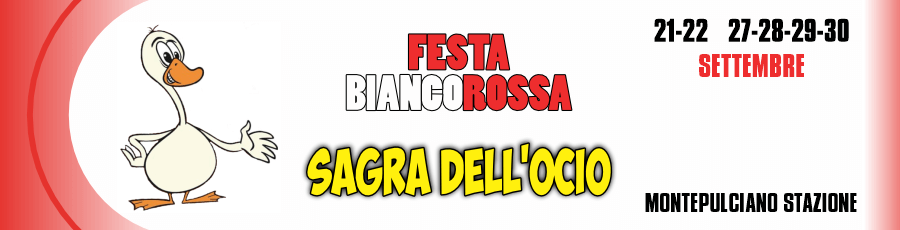 Festa Biancorossa e Sagra dell'Ocio