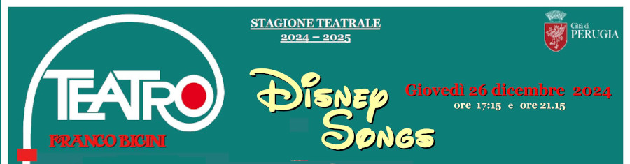 Teatro Franco Bicini - Disney Songs